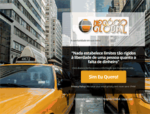 Tablet Screenshot of negocioglobal.com.br